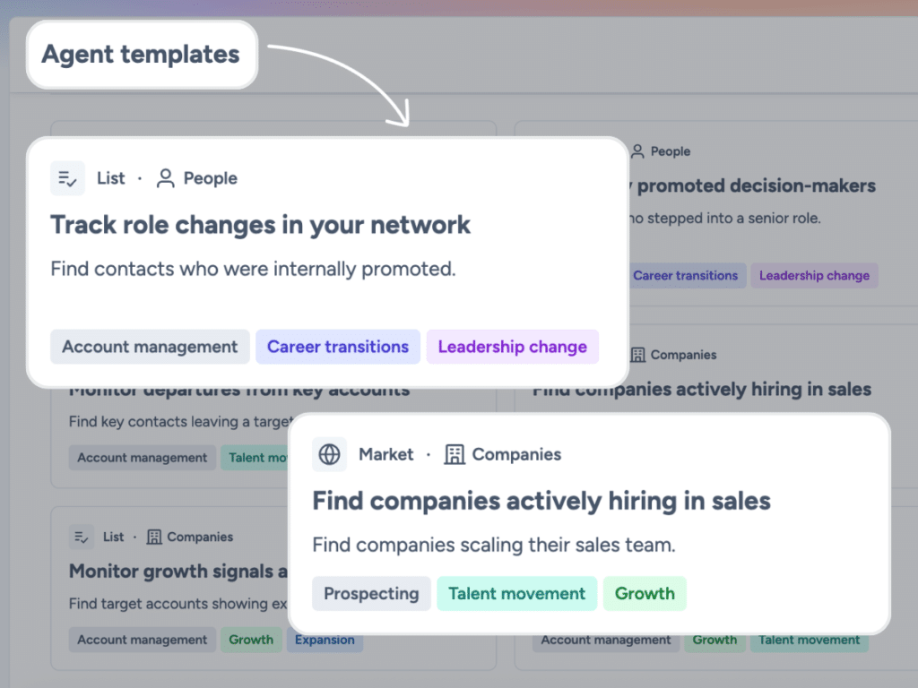 Signal templates allow you to create a new signal in under a minute